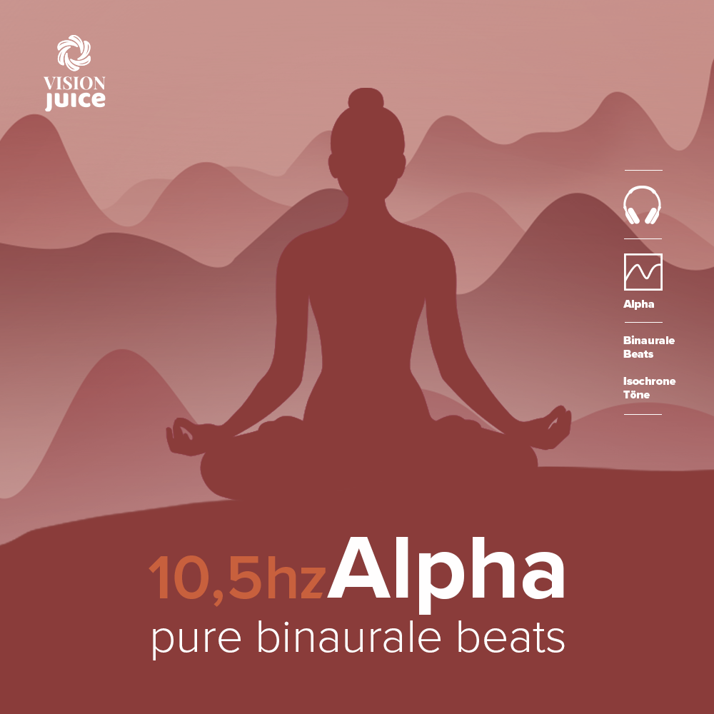10,5hz Alphawellen - Pure Binaurale Beats als MP3 Download