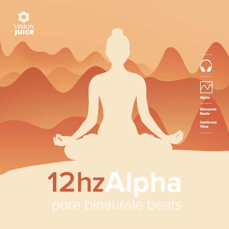 12hz Alpha Frequenz - Pure Binaurale Beats als Download