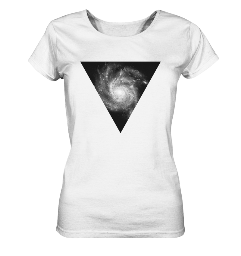 Galaxy - T-Shirt Motiv mit Galaxie für Damen