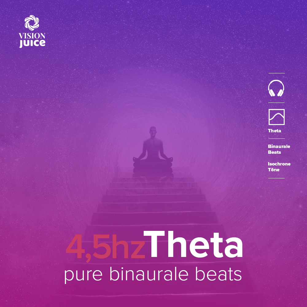 4,5 hz Theta Frequenz - Pure Binaurale Beats zum Download