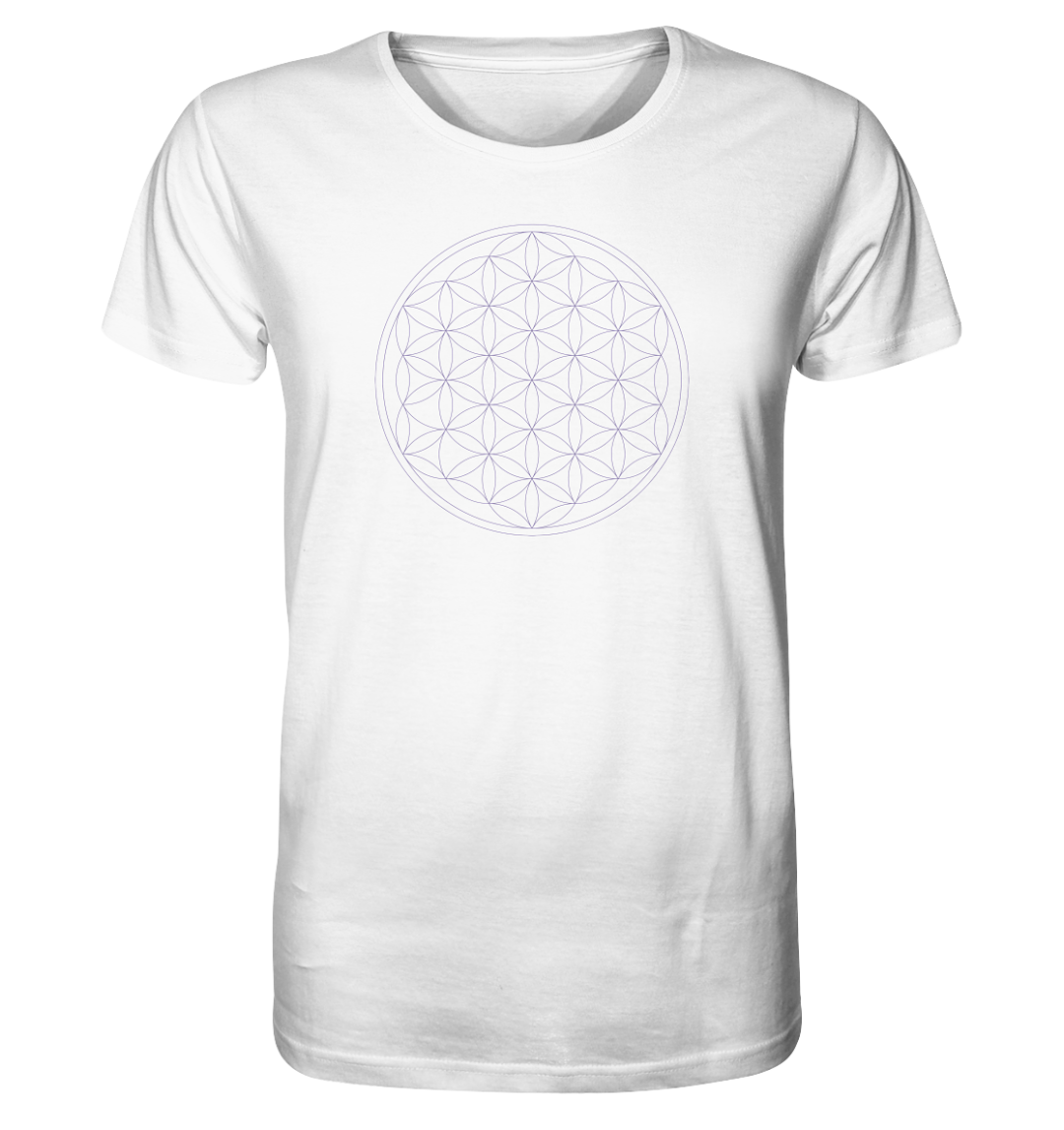 front organic shirt f8f8f8 1116x 2 Flower of Life - Organic Shirt
